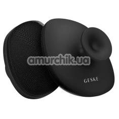 Щетка для тела Geske Body Brush 4 in 1 Suction Mount, серая - Фото №1