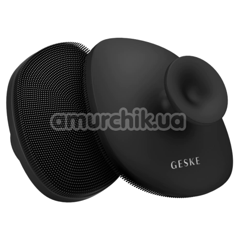 Щітка для тіла Geske Body Brush 4 in 1 Suction Mount, сіра - Фото №1