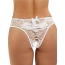 Трусики Star Night Crotchless Knickers, білі - Фото №2