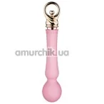 Універсальний вібромасажер з підігрівом Zalo Confidence Pre-Heating Wand Massager, рожевий - Фото №1