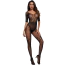Комбінезон Body Pleasure TL138, чорний  - Фото №1