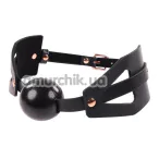 Кляп Sex & Mischief Brat Ball Gag, чорний - Фото №1