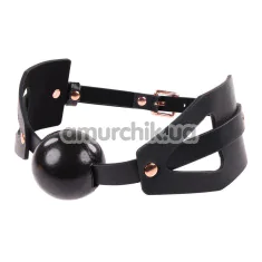 Кляп Sex & Mischief Brat Ball Gag, чорний - Фото №1