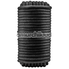 Веревка Temptasia Bondage Rope 10 м, черная - Фото №1