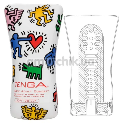 Мастурбатор Tenga Keith Haring Soft Tube Cup