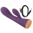 Вібратор Super Soft Double Layer Silicone Rabbit Vibrator, фіолетовий - Фото №11