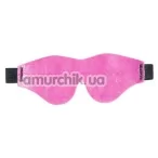 Маска на глаза Sportsheets Flirt Soft Blindfold розовая - Фото №1