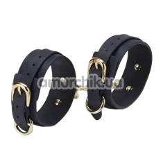 Фиксаторы для ног Roomfun Leather Anclecuffs, синие - Фото №1