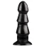 Анальна пробка Mister B All Black AB40, чорна - Фото №1