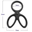 Ерекційне кільце Men's Play Triple Silicone Cock Ring B14, чорне - Фото №6