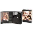 Комплект Abierta Fina Rhinestone Shelf Bra Set чорний: бюстгальтер + пояс для панчіх + трусики-стрінги - Фото №14