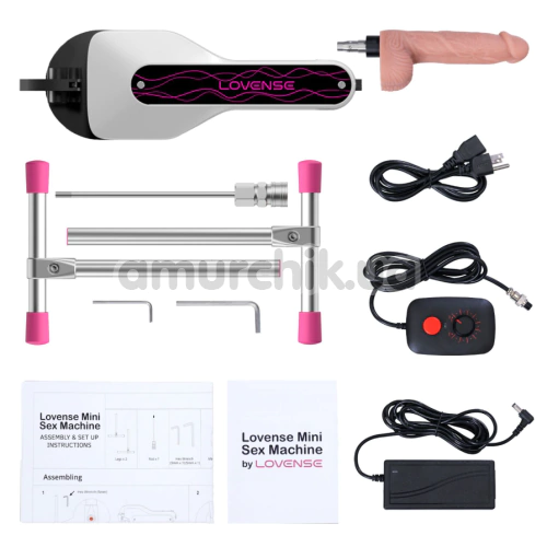 Секс-машина Lovense Mini Sex Machine, біла