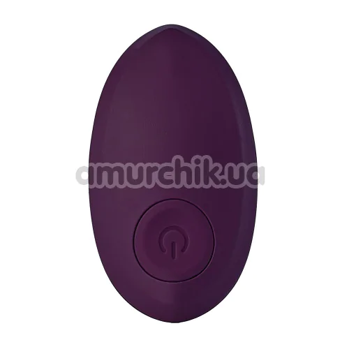 Безремневой страпон с вибрацией Bold Storm Remote Controlled Strapless Vibrator, фиолетовый