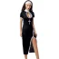Костюм монашки JSY Nun Costume 6125 чорний: сукня + головний убір + трусики - Фото №1