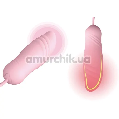 Виброяйцо с подогревом Zalo Temptation Pre-Heating Bullet Thruster, розовое