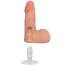 Фалоімітатор Doc Johnson The Realistic Cock With Balls 5, тілесний - Фото №5