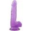 Фаллоимитатор Hi-Rubber 7.7 Inch Long, фиолетовый - Фото №1