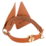 Маска лисички Lockink Vixen Blindfold, коричневая - Фото №5