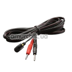 Кабель для электростимуляторов Mystim Electrode Cable Extra Robust, черный - Фото №1