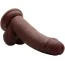 Фаллоимитатор USA Cocks 8 Inch, коричневый - Фото №3