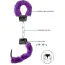 Наручники Ouch! Beginner's Furry Handcuffs, фиолетовые - Фото №3