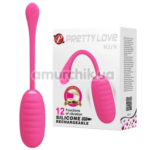 Віброяйце Pretty Love Kirk, рожеве