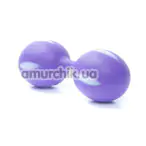 Вагинальные шарики Boss Series Smartballs, фиолетовые - Фото №1