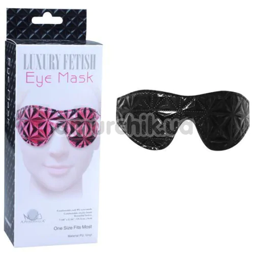 Маска на глаза Luxury Fetish Eye Mask, черная