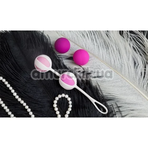 Вагинальные шарики Geisha Balls 2, розовые