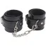 Поножи Behave! Luxury Fetish Obey Me Leather Ankle Cuffs, чёрные - Фото №1