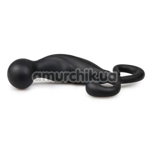 Стимулятор простаты Master Series Prostatic Play Pathfinder Silicone Plug, черный