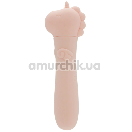 Кліторальний вібратор Unihorn Usb Heart Throb, рожевий - Фото №1