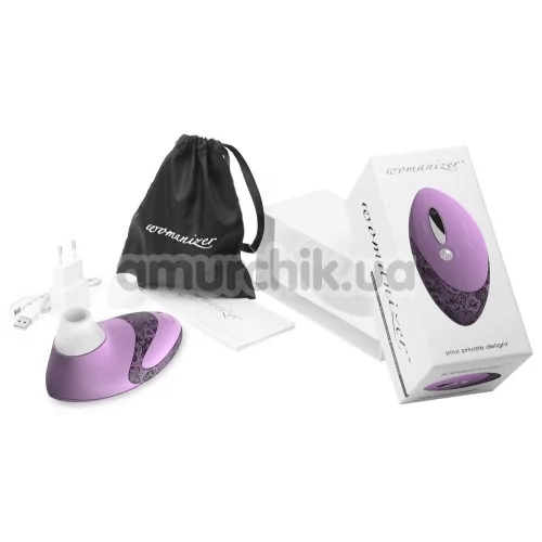 Симулятор орального сексу для жінок Womanizer W500 Pro, фіолетовий