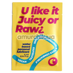 Лубрикант Crushious Waterbased Personal Lubricant, 4 мл - Фото №1