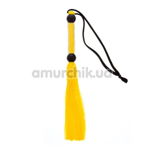 Плеть Silicone Flogger Whip, желтая
