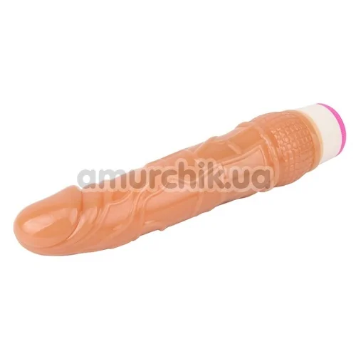 Вібратор Basic Luv Theory Wild Penetrator, тілесний