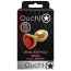 Анальна пробка з червоним кристалом Ouch! Heart Metal Butt Plug Small, золота - Фото №6