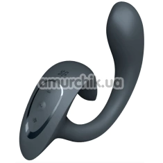 Вібратор з ротацією Satisfyer G for Goddess 1, сірий - Фото №1