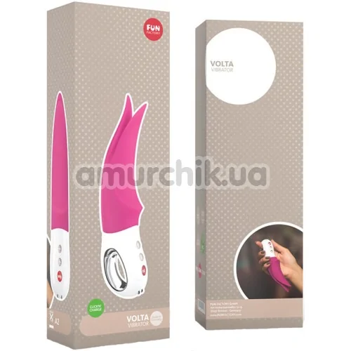 Вибратор Fun Factory Volta Vibrator, розовый