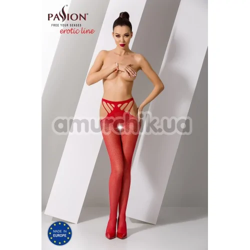 Колготки Passion Free Your Senses S001, красные