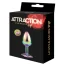 Анальна пробка з райдужним кристалом Mai Attraction Pleasure Toys S №72, райдужна - Фото №5