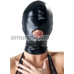 Маска Bad Kitty Naughty Toys Hood Mouth Mask, черная - Фото №1