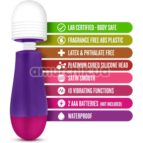 Универсальный вибромассажер Aria Vibra Wand, фиолетовый