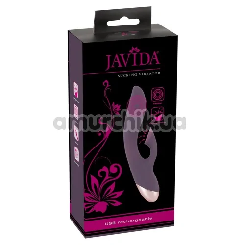 Вибратор Javida Sucking Vibrator, фиолетовый