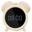 Вибратор с вакуумным стимулятором BeYourLover Naughty Clock Alarm, желтый - Фото №2