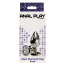 Анальна пробка з прозорим кристалом Anal Play Disco Diamond Plug Small, срібна - Фото №6