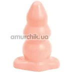 Анальная пробка Tripple Ripple Butt Plug Large, большая - Фото №1