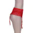Комплект Star Night Mesh & Bow Garter Panties, червоний: пояс для панчіх + трусики-стрінги - Фото №8