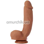 Фаллоимитатор T-skin ReaL Sensualism, светло-коричневый - Фото №1