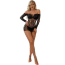 Платье Star Night Ornamental Mini Dress, черное - Фото №4